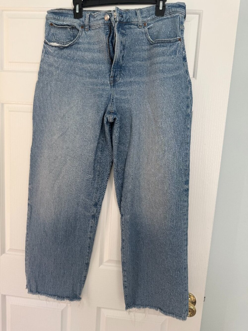 Madewell cropped jeans